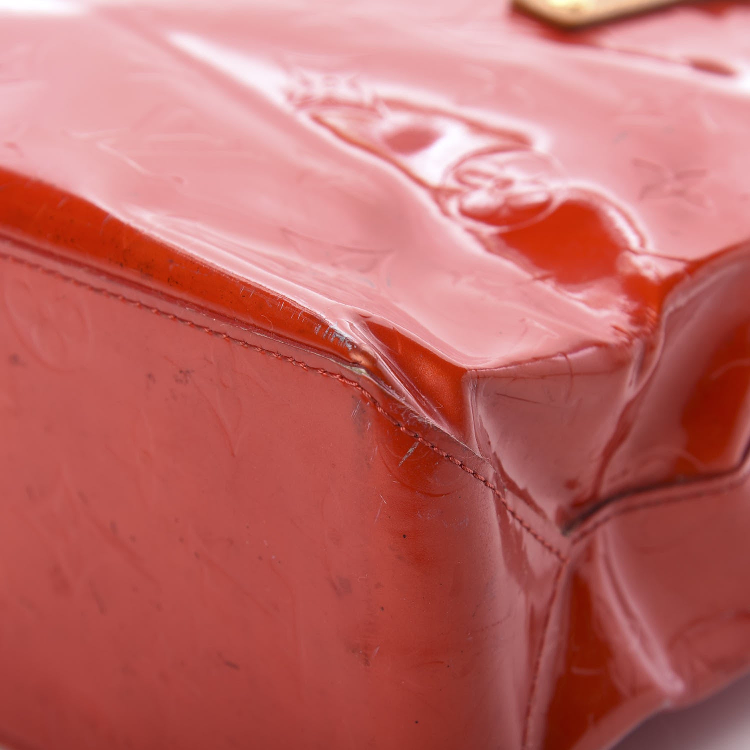 Louis Vuitton Vernis Reade PM Rouge 9 of 20