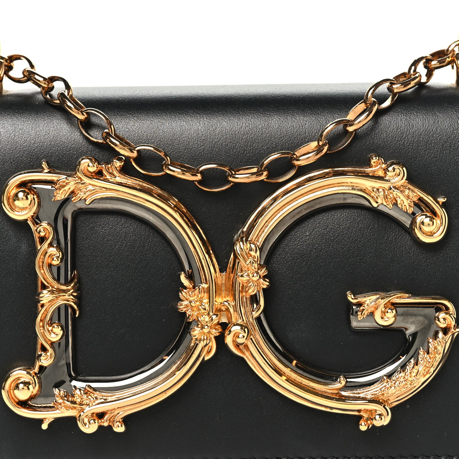 Dolce & Gabbana Nappa DG Girls Shoulder Bag Black 7 of 9