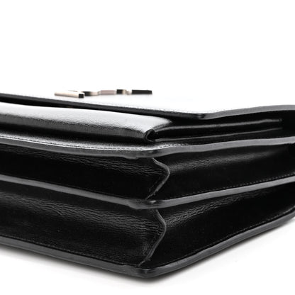 Saint Laurent Calfskin Medium Monogram Sunset Black 9 of 9