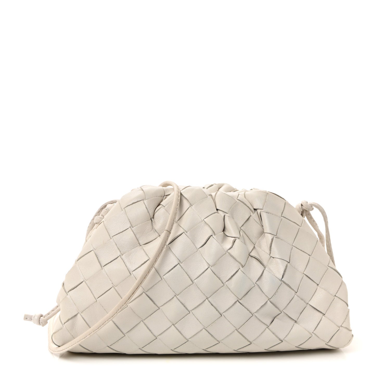Nappa Intrecciato The Mini Pouch Chalk