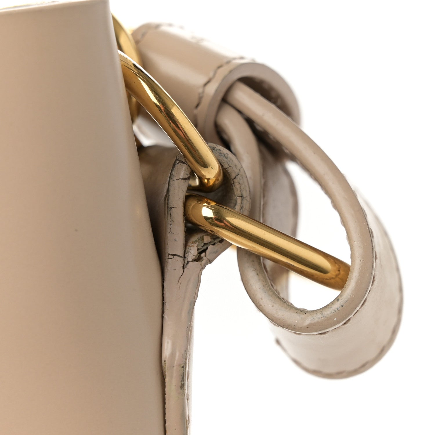 Saint Laurent Calfskin Medium Emmanuelle Bucket Bag Nude Powder 13 of 15
