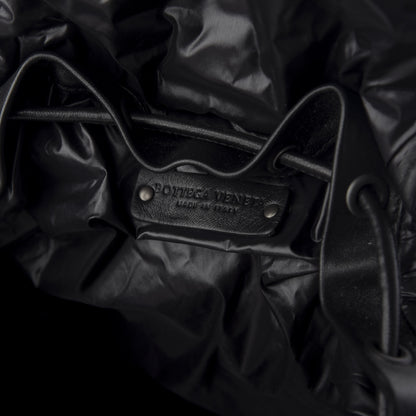 Bottega Veneta Nylon Calfskin Spinnaker Backpack Black 8 of 9