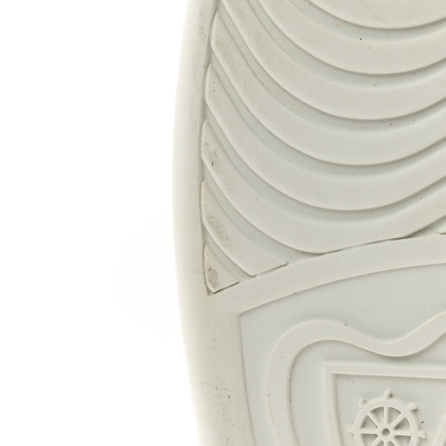 Calfskin Mens Ace Sneakers 8 White Green