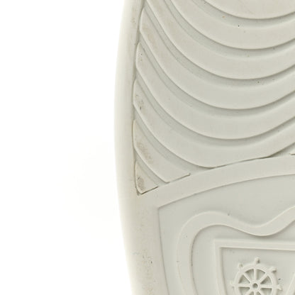 Gucci Calfskin Mens Ace Sneakers 8 White Green 9 of 12