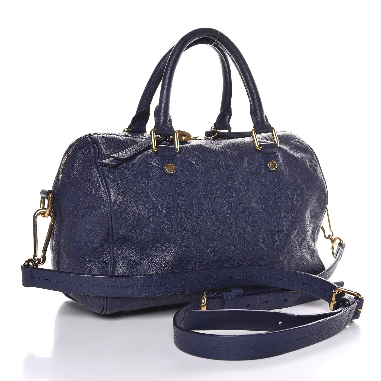 Louis Vuitton Empreinte Speedy Bandouliere 25 Celeste 4 of 9