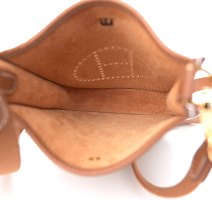 Hermes Taurillon Clemence Evelyne TPM Gold 5 of 11