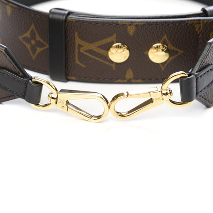 Louis Vuitton Monogram Adjustable Bandouliere Shoulder Strap Black 3 of 5