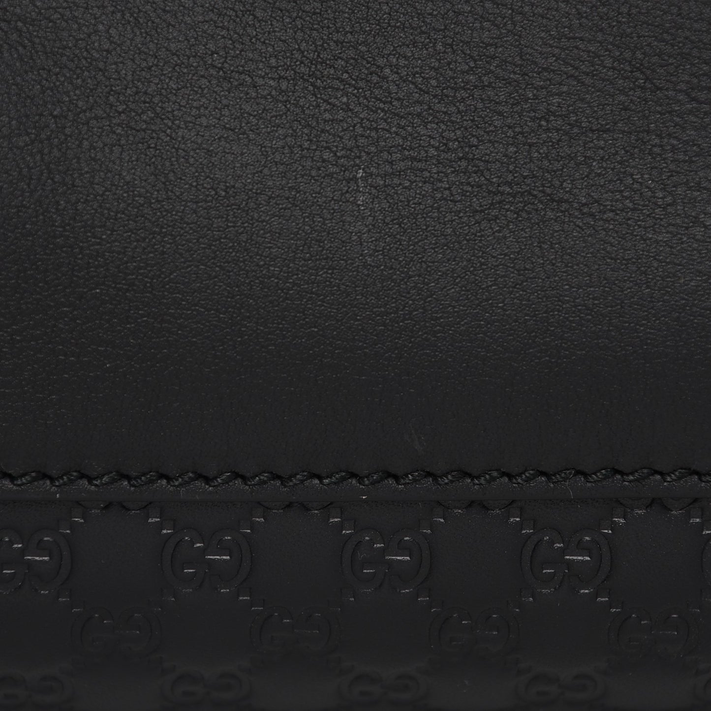 Soft Microguccissima Medium Tote Black