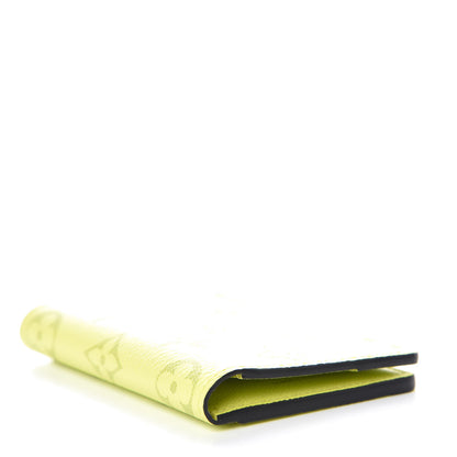 Louis Vuitton Monogram Taiga Pocket Organizer Yellow 4 of 7