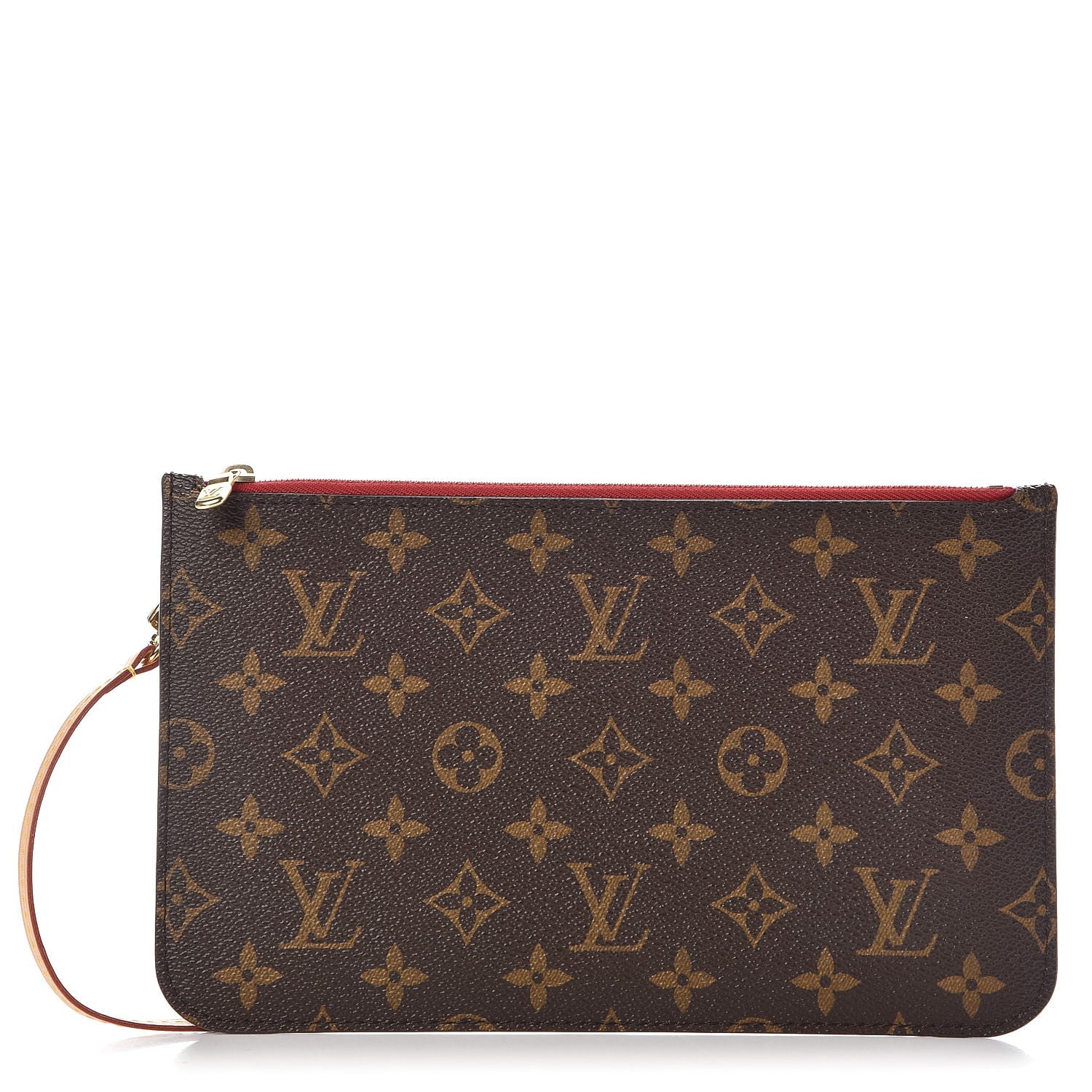 Louis Vuitton Monogram Neverfull MM GM Pochette Cherry 1 of 8