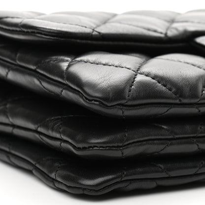 Chanel Lambskin Quilted Small Pillow Crush Flap Black 9 of 11