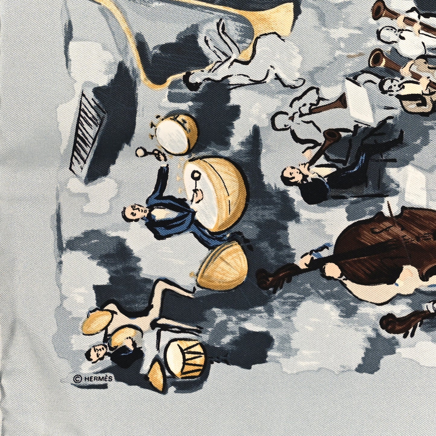 Silk Concerto Scarf 45
