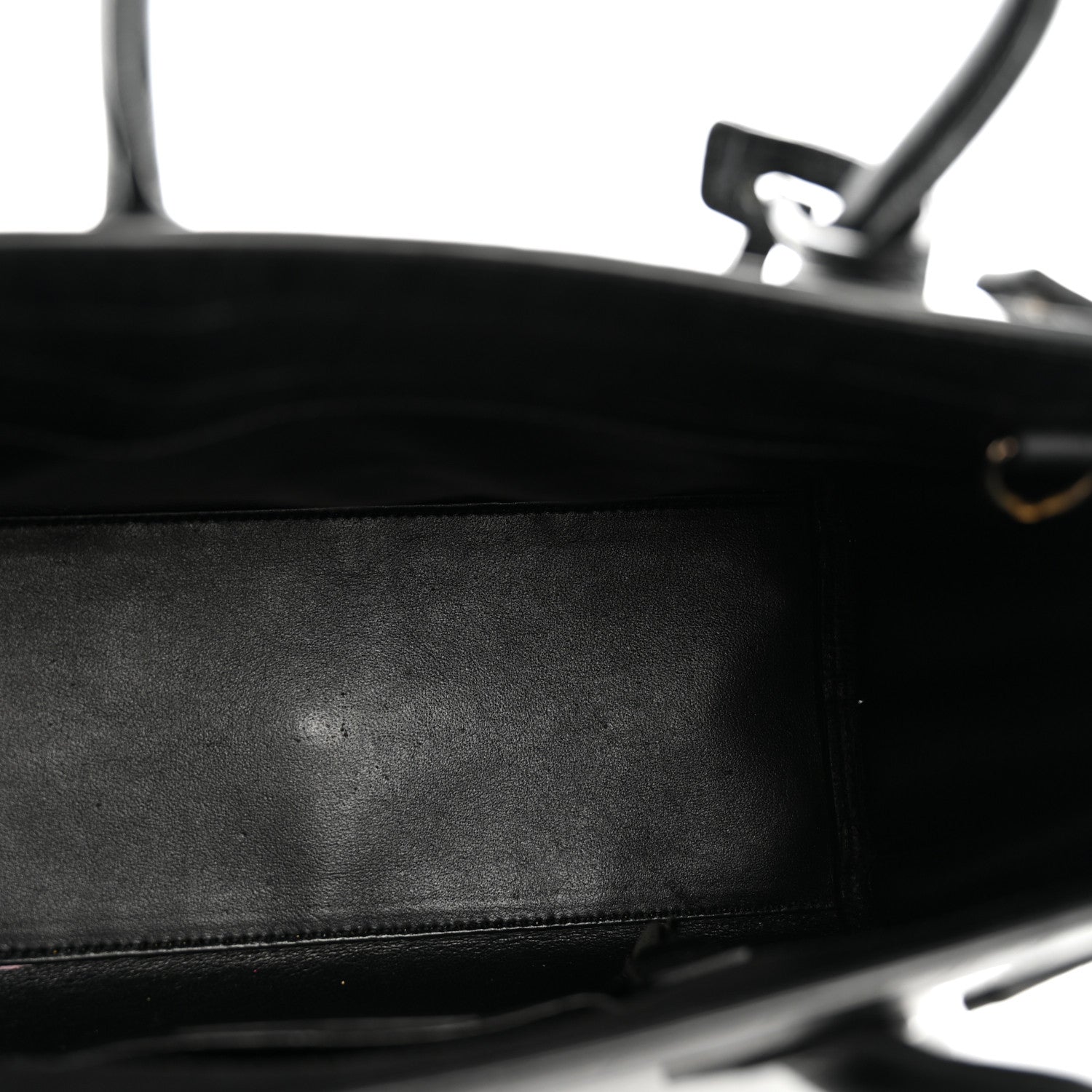 Saint Laurent Calfskin Crocodile Embossed Baby Sac De Jour Black 5 of 14
