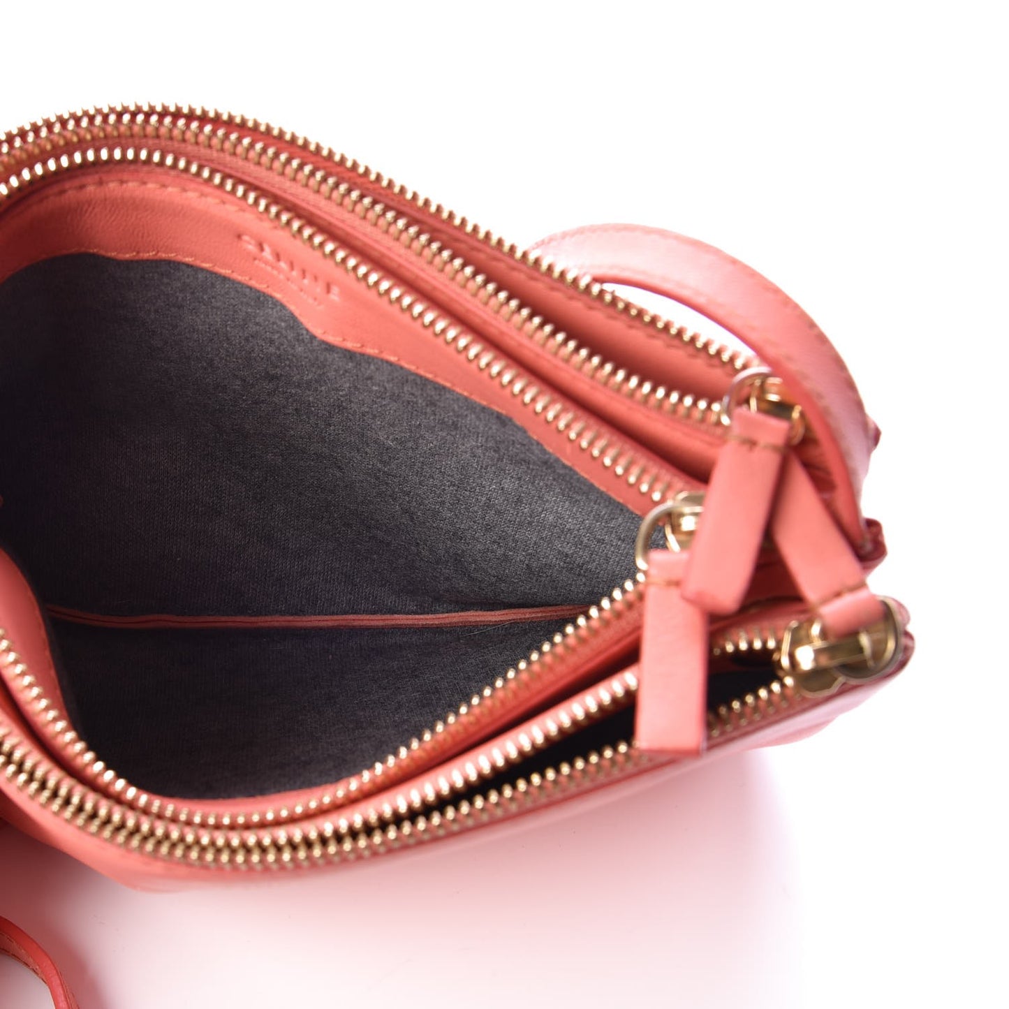 Lambskin Small Trio Crossbody Bag Lipstick