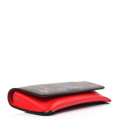 Louis Vuitton Monogram Woody Sunglass Case Rouge 3 of 4