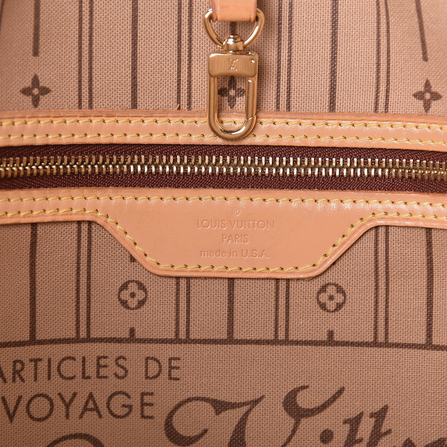 Louis Vuitton Monogram Neverfull MM 6 of 13