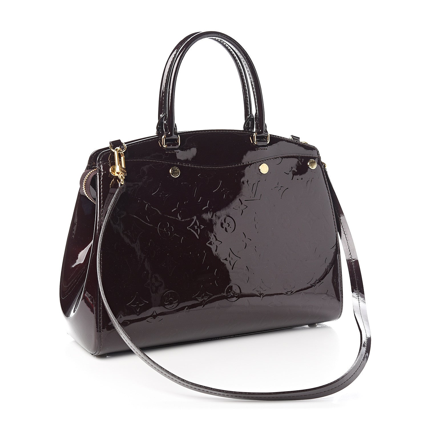 Louis Vuitton Vernis Brea MM NM Amarante 2 of 9