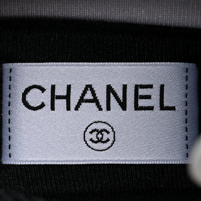 Chanel Calfskin Fabric Sneakers 40.5 White Silver Fluo Pink 6 of 8