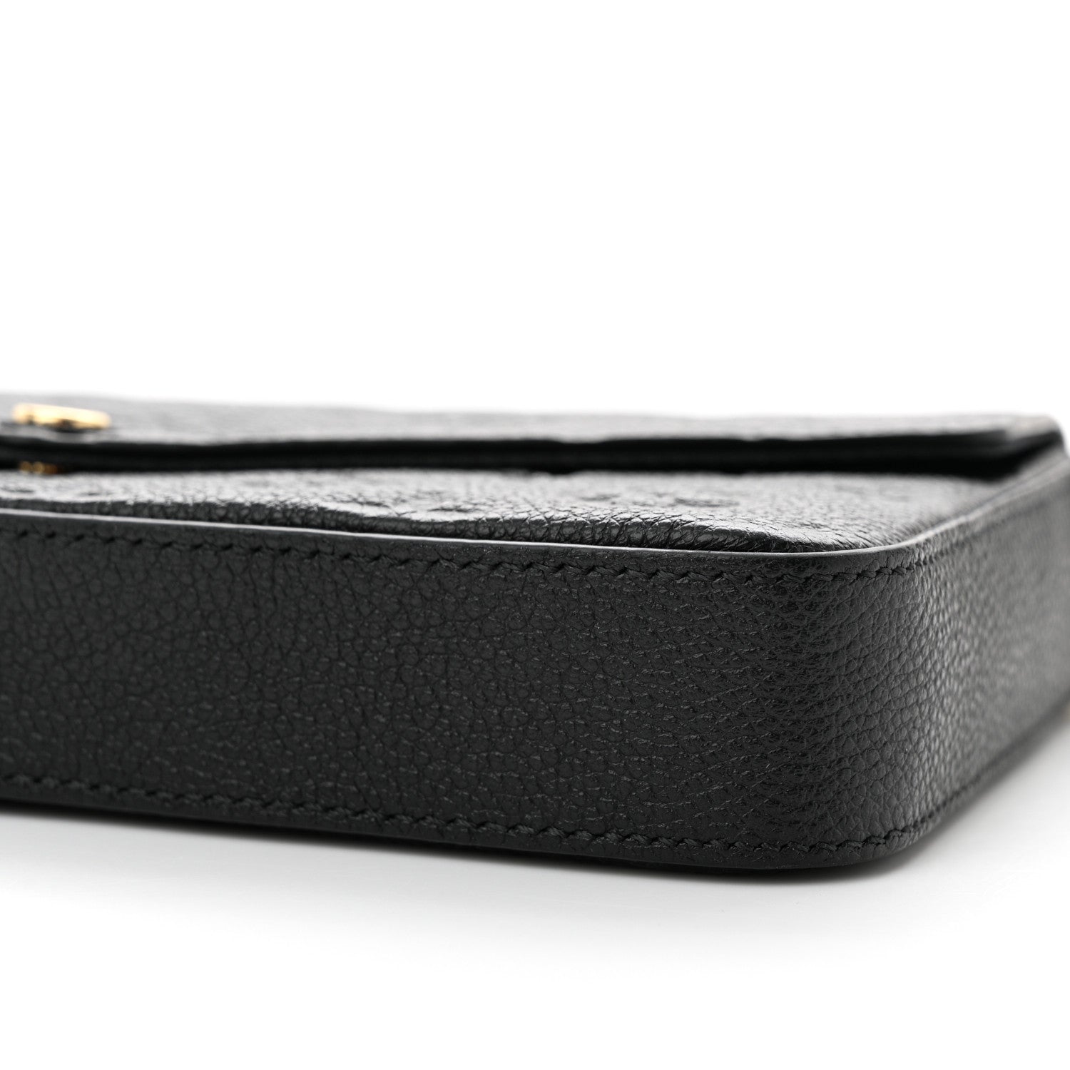 Louis Vuitton Empreinte Pochette Felicie Chain Wallet Black 10 of 13
