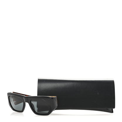 Saint Laurent Acetate SL 740 Square Sunglasses Black Tortoise 8 of 8