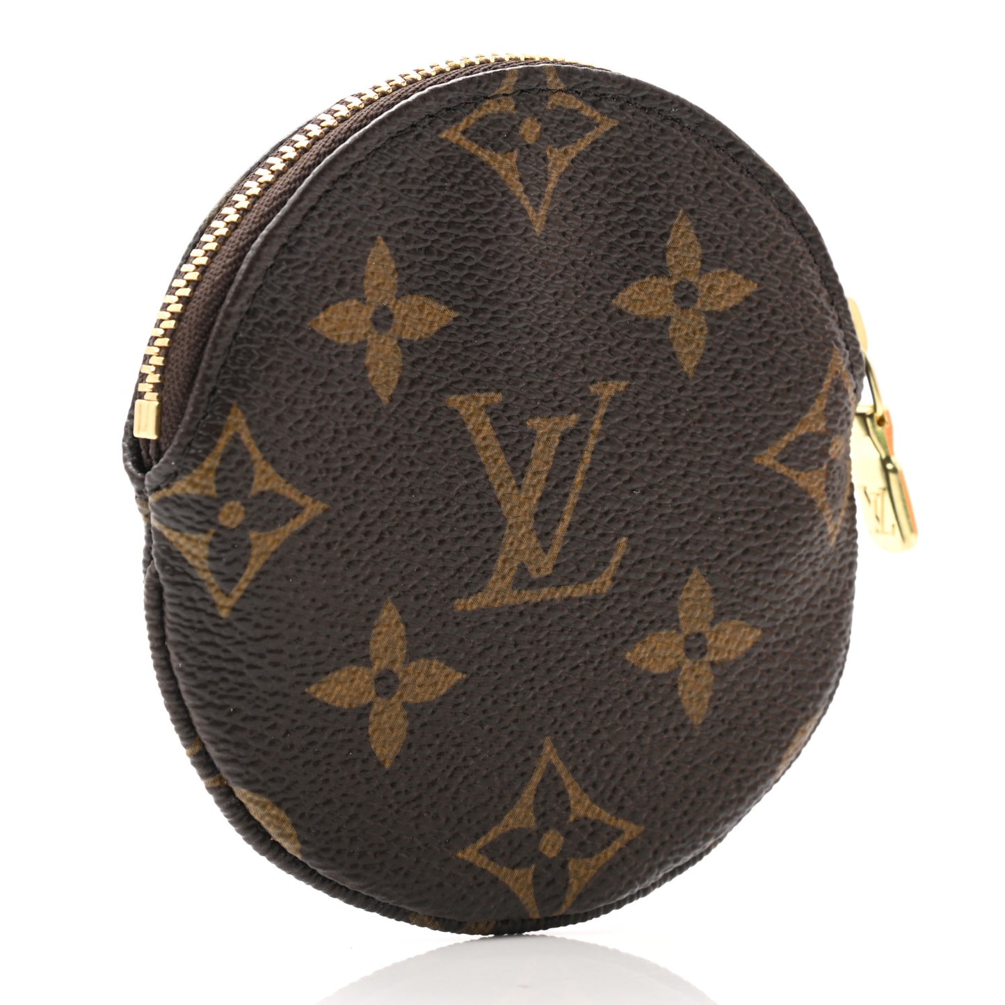 Monogram 2019 Christmas Animation Round Coin Purse Blue