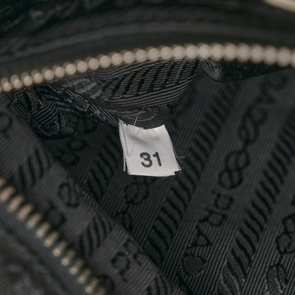 Prada Tessuto Nylon Shoulder Bag Black 7 of 12