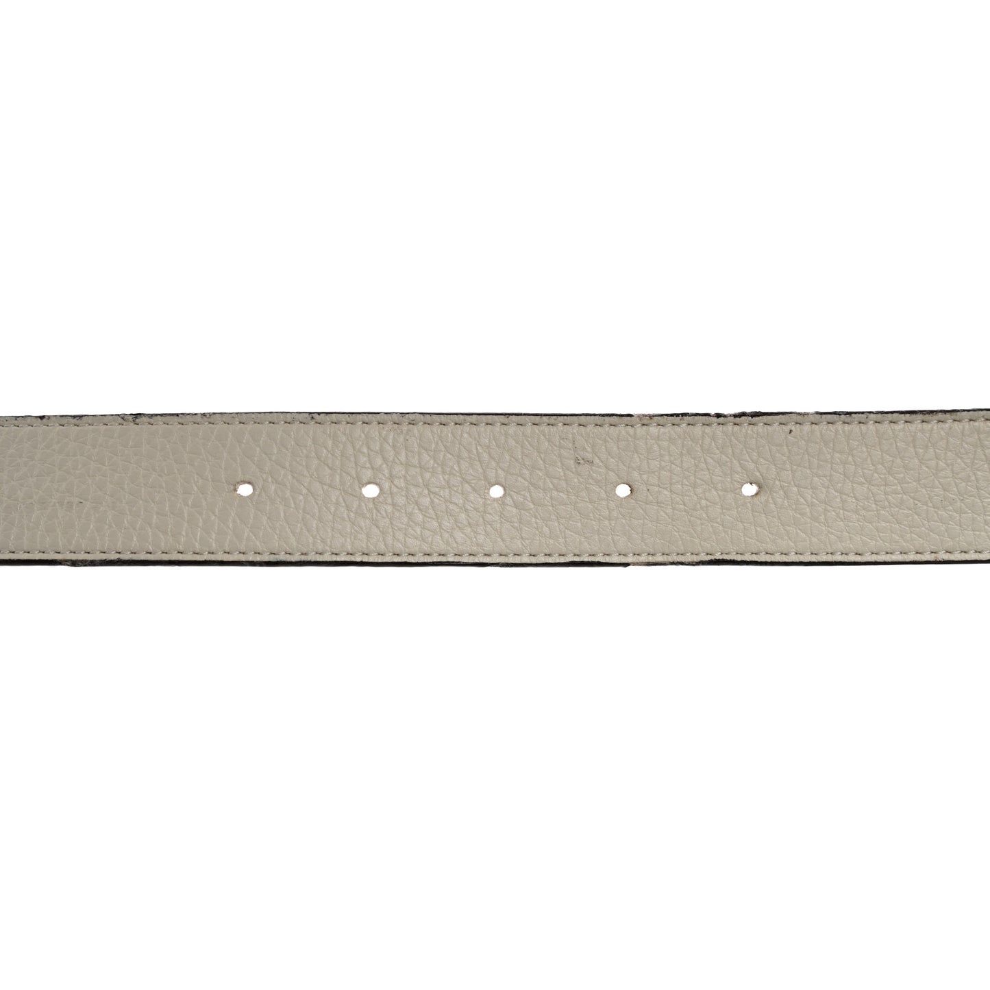 Taurillon Calfskin Monogram 30mm LV Initiales Reversible Belt 90 36 Rose Ballerine Ivory