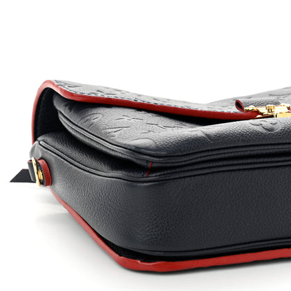 Louis Vuitton Empreinte Pochette Metis Marine Rouge 8 of 11