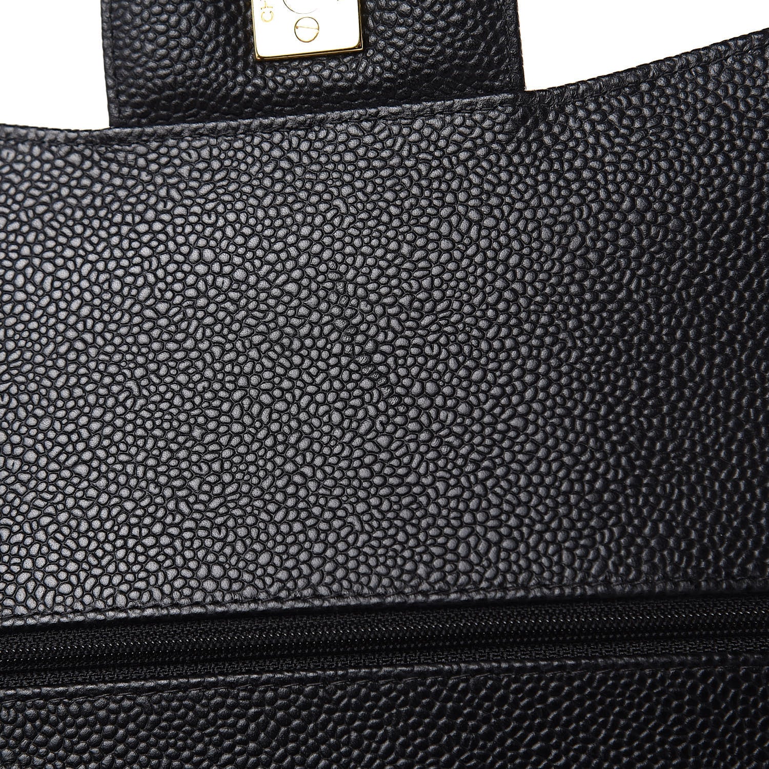 Chanel Caviar Quilted Jumbo Double Flap Black 11 of 11
