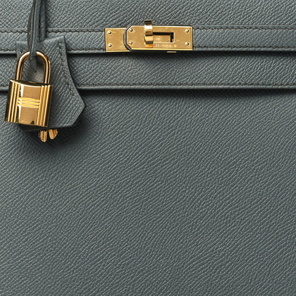 Hermes Epsom Kelly Sellier 25 Vert Amande 7 of 9