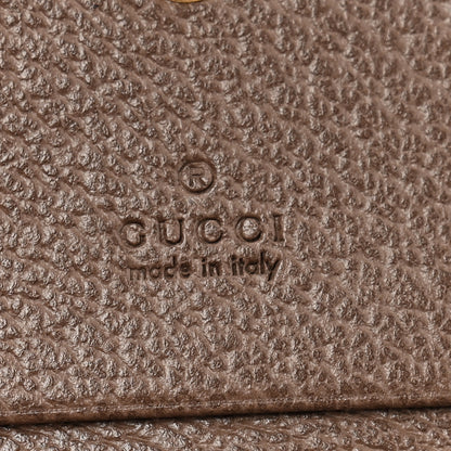 Gucci GG Supreme Monogram Web Ophidia Card Case Beige New Acero 5 of 8