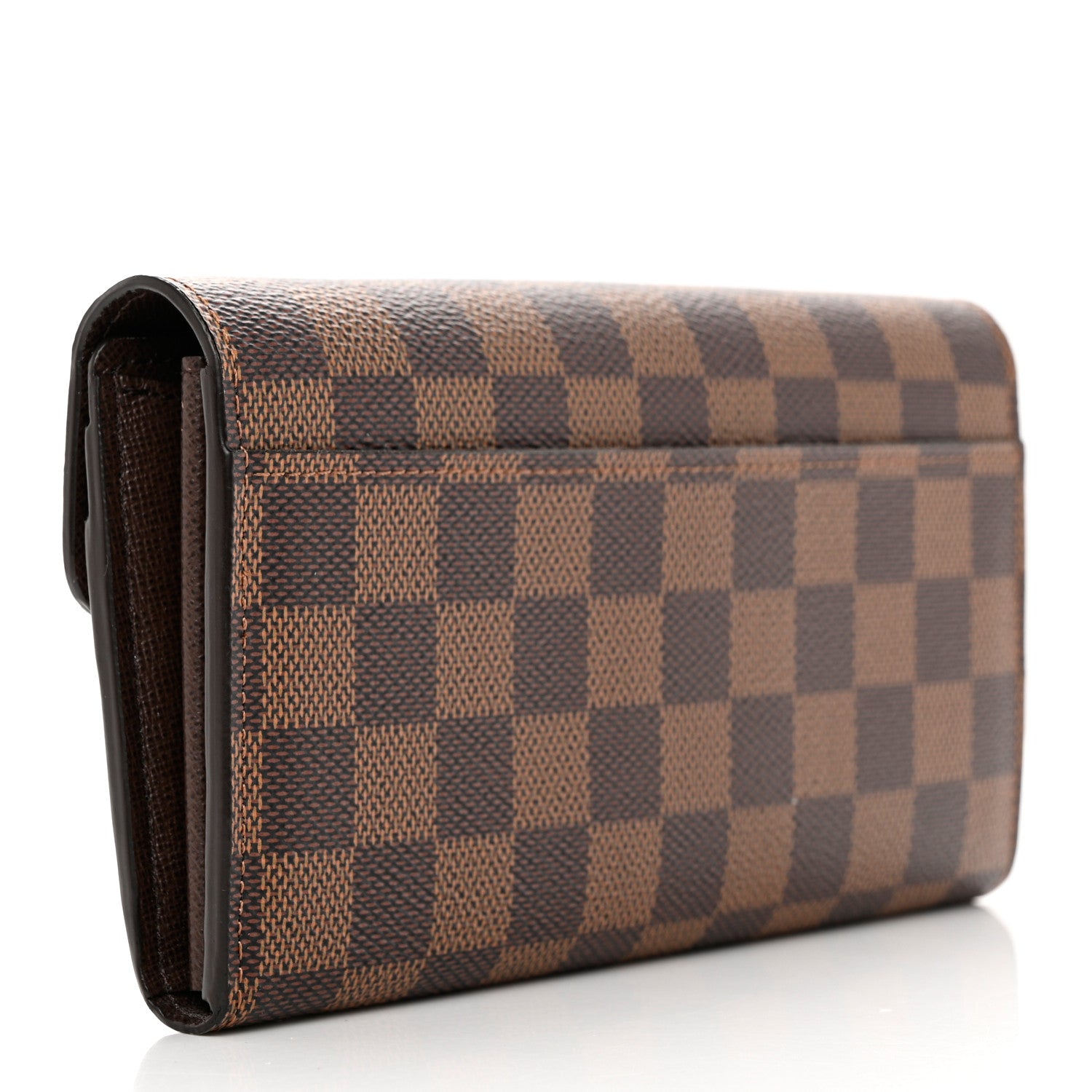 Louis Vuitton Damier Ebene Sarah Wallet NM 3 of 10