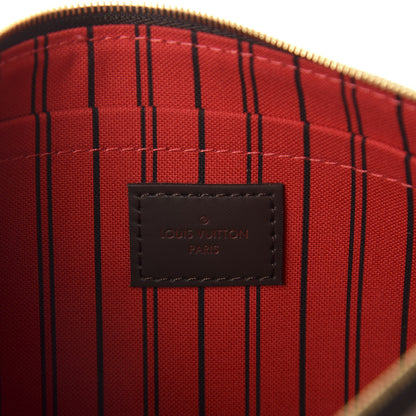 Louis Vuitton Damier Ebene Neverfull MM GM Pochette 6 of 7