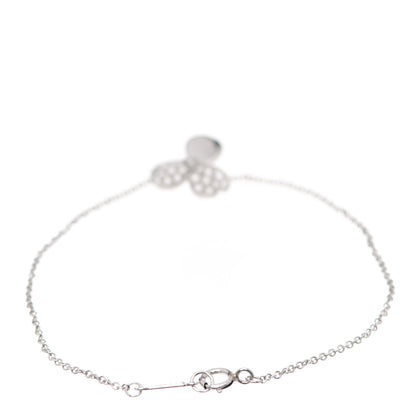 Tiffany Platinum Diamond Paper Flowers Bracelet 2 of 5