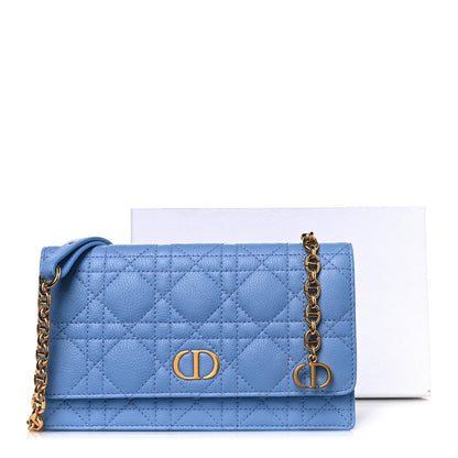 Christian Dior Supple Calfskin Caro Belt Bag Cloud Blue 12 of 12
