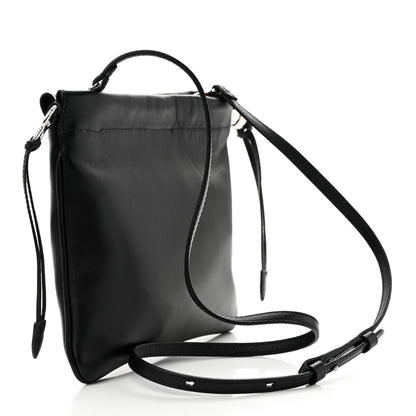 Christian Louboutin Nappa Grommet Mini Mouchara Crossbody Black 3 of 9