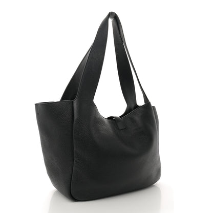 Saint Laurent Grained Deerskin Bea Tote Black 3 of 11