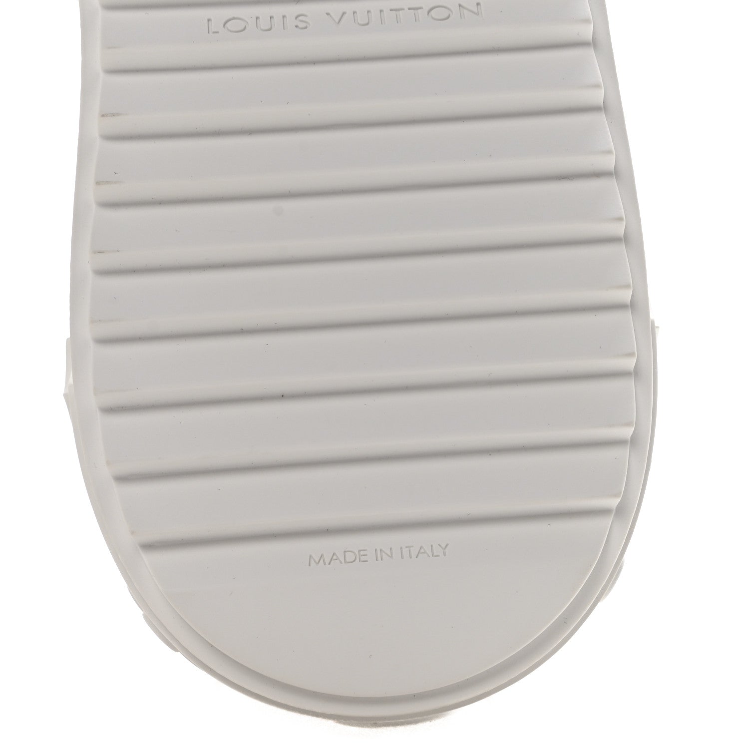 Louis Vuitton Lambskin Embossed Monogram Time Out Sneakers 39.5 White 7 of 9