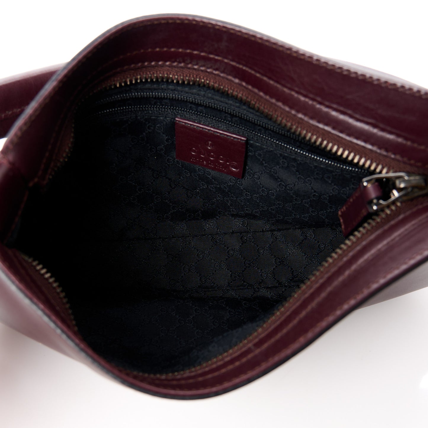 Calfskin Pochette Burgundy