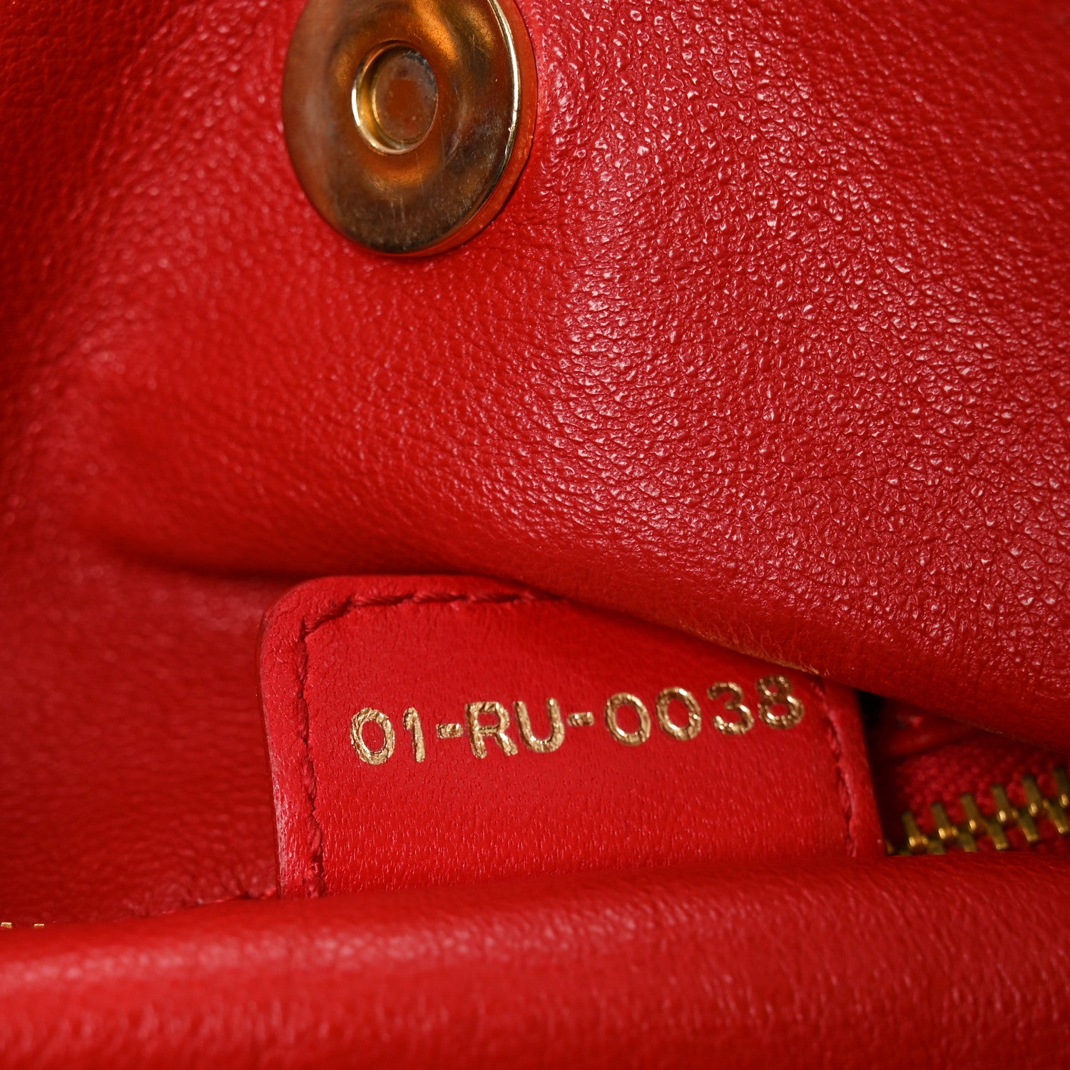 Christian Dior Lambskin Woven Large Dior Soft Tote Rouge Moyen 7 of 11