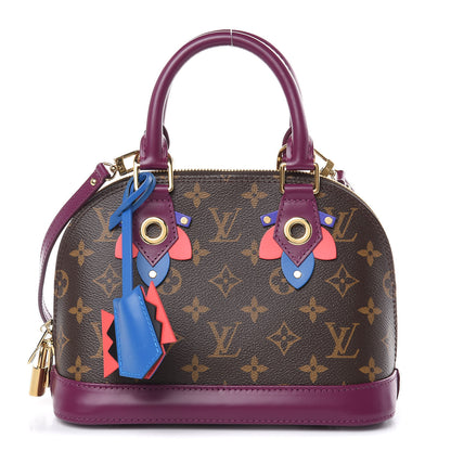 Louis Vuitton Monogram Totem Alma BB Magenta 1 of 8