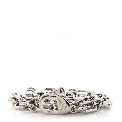 Louis Vuitton Metal Dauphine Chain Long Shoulder Strap Silver 1 of 3