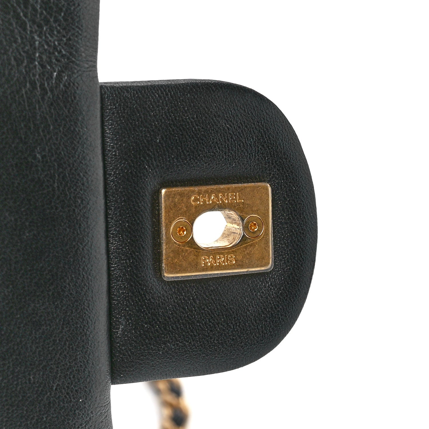 Chanel Lambskin Quilted Mini Heart Charms Flap Black 7 of 12