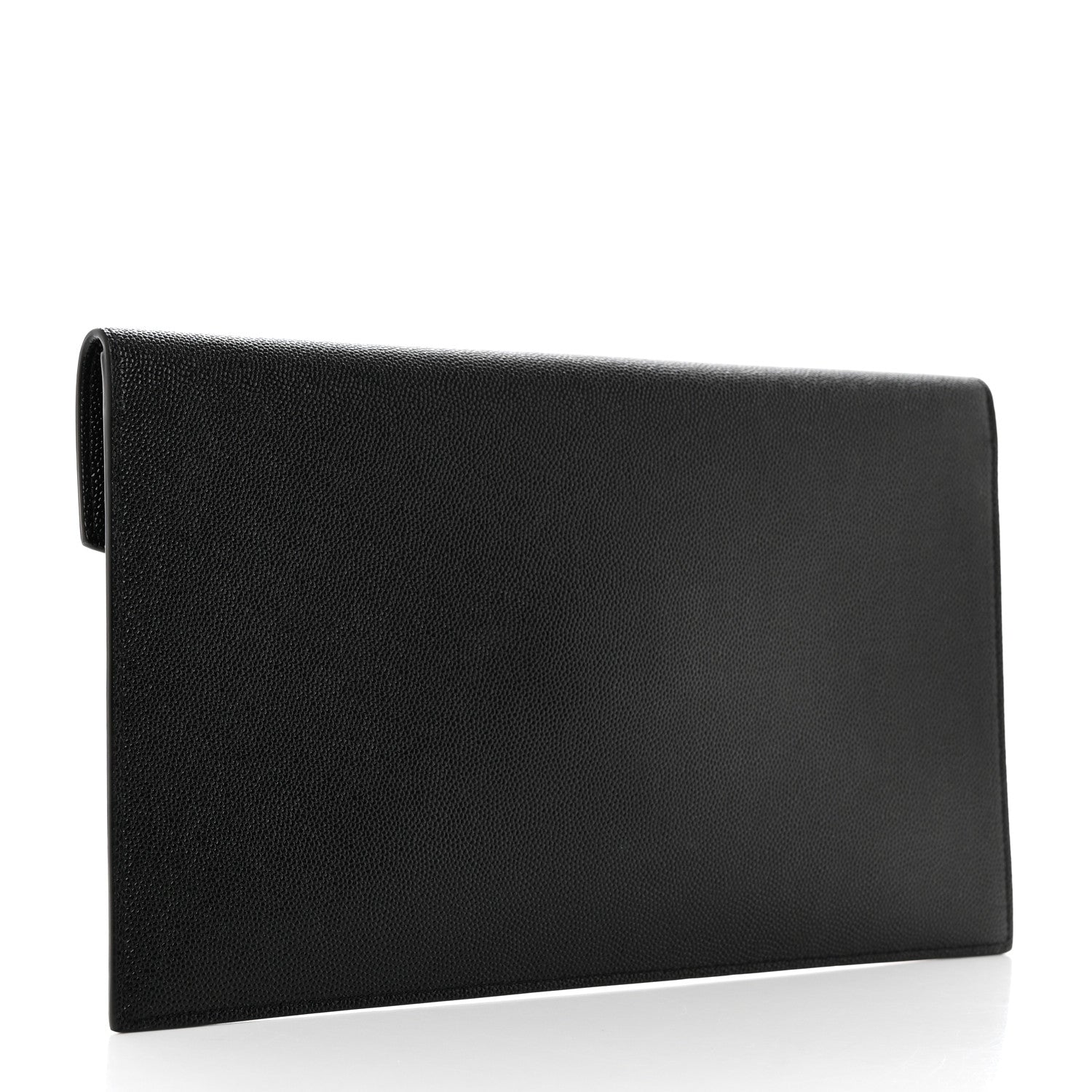 Saint Laurent Grain De Poudre Uptown Pouch Black 3 of 8