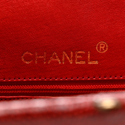 Chanel Lizard Timeless Clutch Red 6 of 7