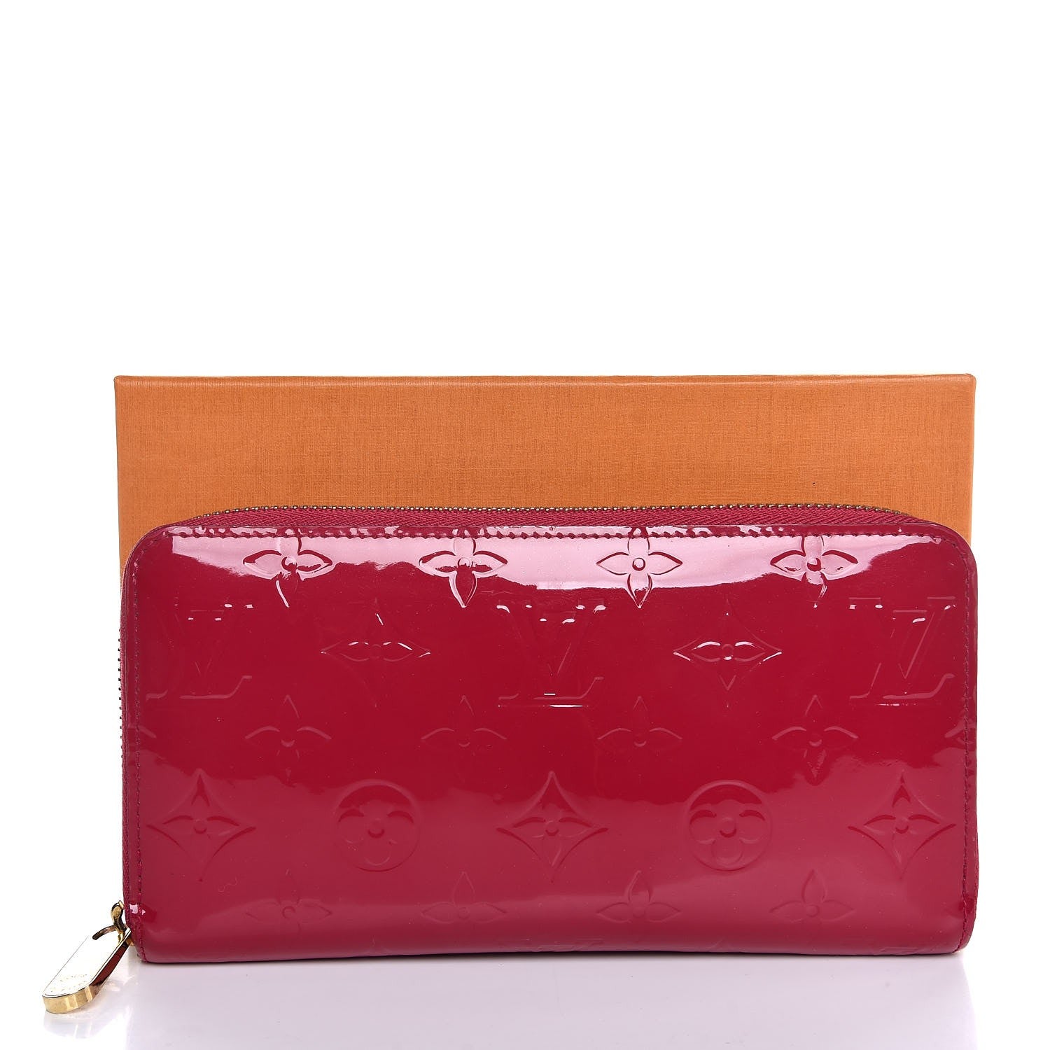 Louis Vuitton Vernis Zippy Wallet Rose Indien 8 of 8