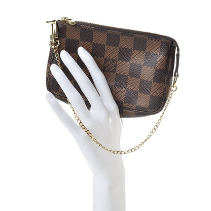 Louis Vuitton Damier Ebene Mini Pochette Accessories 2 of 7