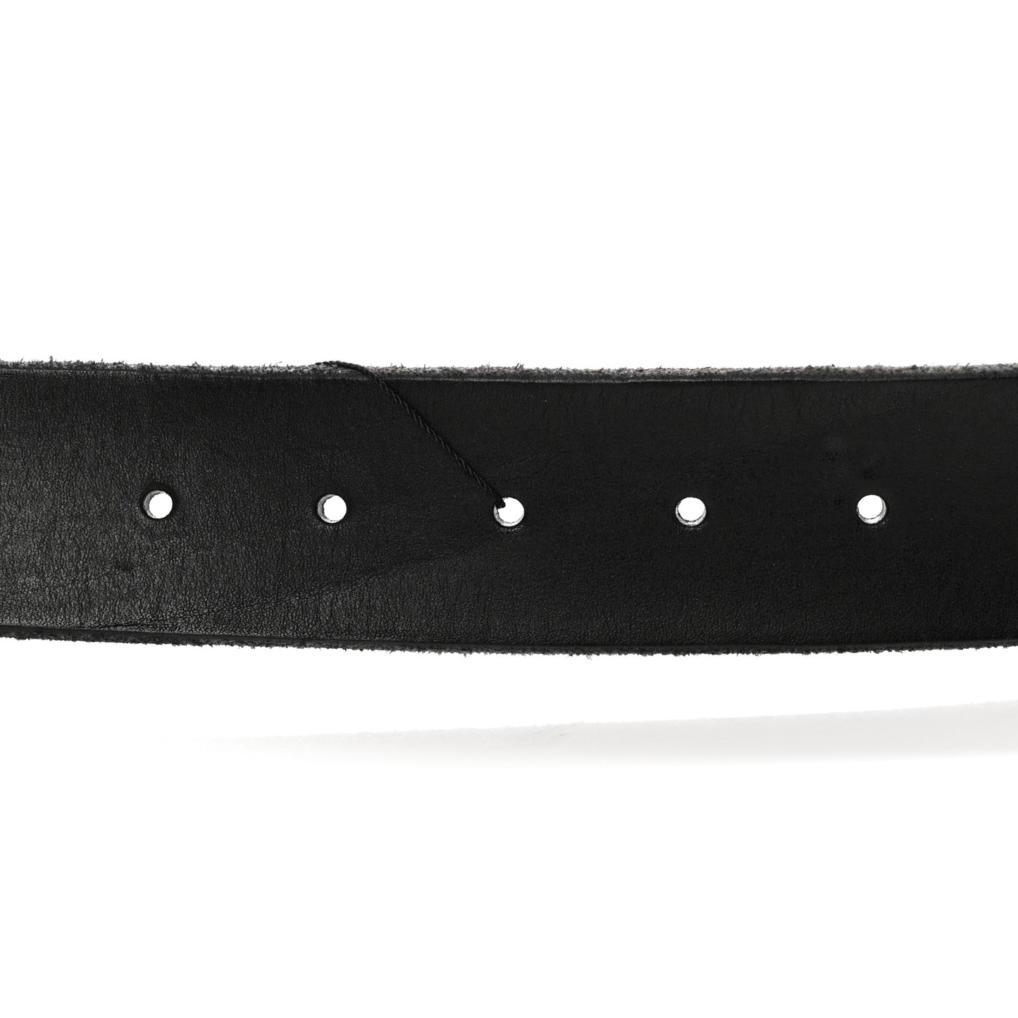 Faded Calfskin Snake Double G 40mm Belt 100/40 Black