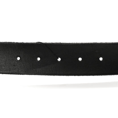 Gucci Faded Calfskin Snake Double G 40mm Belt 100/40 Black 3 of 11