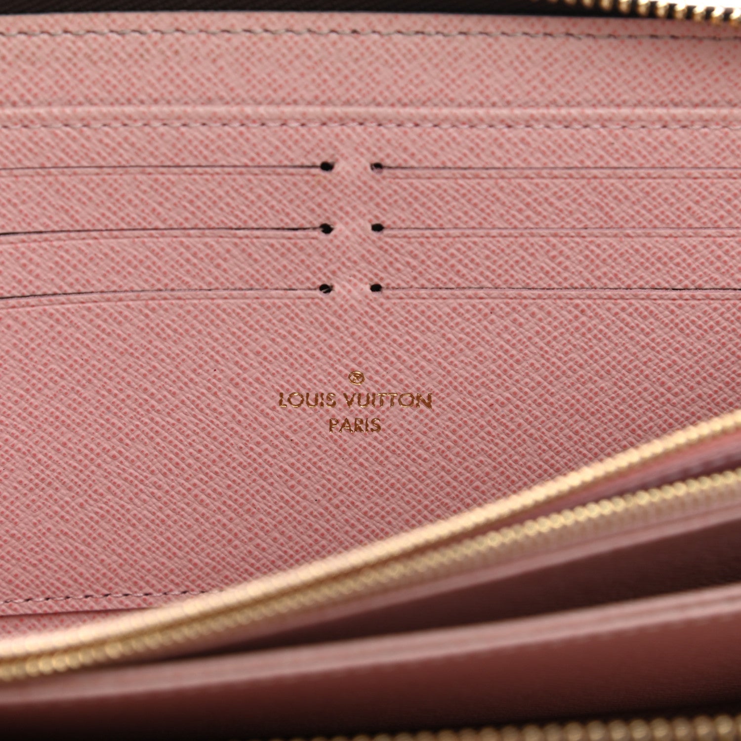 Louis Vuitton Monogram Zippy Wallet Rose Ballerine 10 of 17